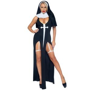 Leg Avenue 86972 Sultry Sinner Nun Costume